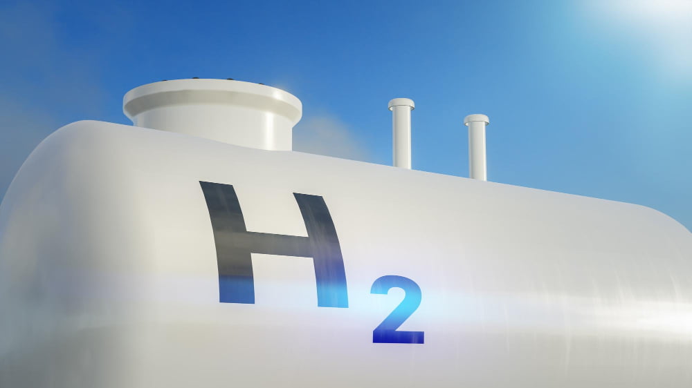 Wasserstoff H2 Tank Wasserstofftank